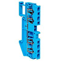 Колодка клеммная ST-2.5 28А 4 вывода пружинная син. PROxima EKF plc-jxb-st-2.5-4-blue