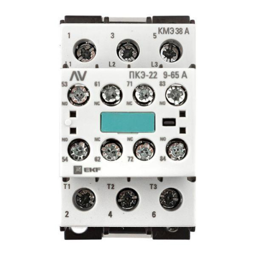 Комплект КМЭ 38А кат. 400В АС 2НО+2НЗ AVERES EKF ctr-s-40-00-400-av-22 фото 5