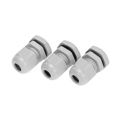 Ввод кабельный PG-9 (4-8мм) сер. комплект (уп.3шт) Rexant 07-8009-A3 фото 2 Ввод кабельный PG-9 (4-8мм) сер. комплект (уп.3шт) Rexant 07-8009-A3 фото 2