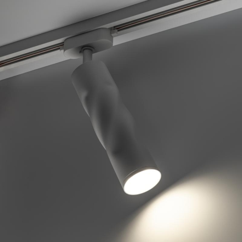 Светильник трековый поворотный ARTLINE 55х55х200 GU10 230В алюм. 2.6кв.м бел Ritter 59931 3 фото 18