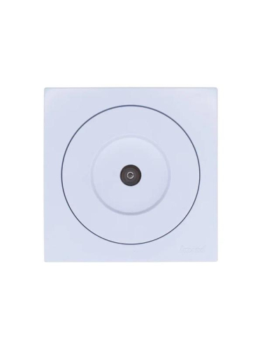 Розетка телевизионная оконечная СП OSEN бел. LEZARD 743-0288-130 фото 2