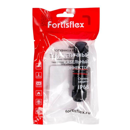 Коннектор кабельный FFC-21/3Р-IP68 Fortisflex 89664 фото 5