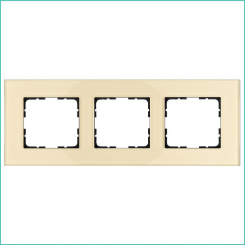 Рамка 3-м G-Glass стекло шампань Champagne Gold Jasmart G1003GG