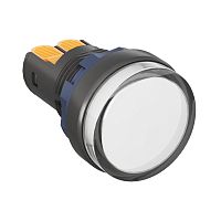 Индикатор сигнальный со встроенным диодом 220В бел. DKC M22L-F220WPP