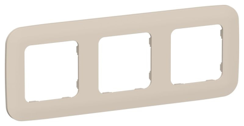 Рамка 3-м СП FLITE РУ-3-А-ФлЛ льняной IEK FI-M32-31-20-K88 Рамка 3-м СП FLITE РУ-3-А-ФлЛ льняной IEK FI-M32-31-20-K88