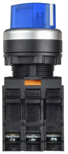 Переключатель 2 полож. 1НО+1НЗ с подсветкой син. MASTER IEK MI-SW60-11XD-3-14-2-K07 фото 2 Переключатель 2 полож. 1НО+1НЗ с подсветкой син. MASTER IEK MI-SW60-11XD-3-14-2-K07 фото 2