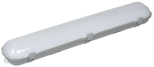 Светильник ДСП 1321 40Вт 5000К IP65 600мм пласт. сер. IEK LT-DSP0-1321-040-50-K01