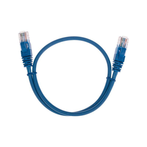 Патч-корд U/UTP CAT 5e RJ45-RJ45 26AWG LSZH син. 0.5м Rexant 02-0104-05 Патч-корд U/UTP CAT 5e RJ45-RJ45 26AWG LSZH син. 0.5м Rexant 02-0104-05