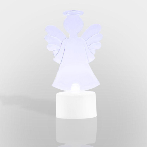 Фигура светодиодная "Ангел 2D" 10см 1LED RGB 0.1Вт IP20 на подставке элементы питания 3хAG13(LR44) (в компл.) Neon-Night 501-044 фото 2