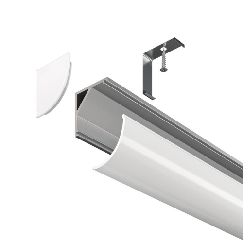 Профиль накладной 16х16 алюм. Maytoni ALM008S-2M фото 6 Профиль накладной 16х16 алюм. Maytoni ALM008S-2M фото 6