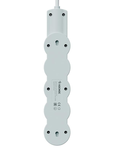 Удлинитель 4х5м с заземл. 10А IP20 USB type-Aх2 + type-C 2500Вт 220В ПВС 3х1 с выкл. бел. КОСМОС YKsm5m4g-Z-VU10А-W фото 7 Удлинитель 4х5м с заземл. 10А IP20 USB type-Aх2 + type-C 2500Вт 220В ПВС 3х1 с выкл. бел. КОСМОС YKsm5m4g-Z-VU10А-W фото 7