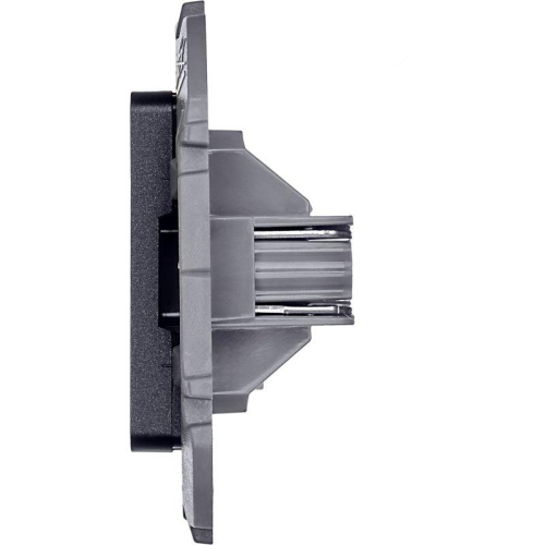 Розетка телефонная Inspiria RJ11 механизм антрацит IEK 673823 фото 6