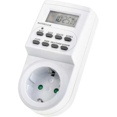 Таймер недельный электронный с заземл. 1.8кВт бел. REV 67073 1 фото 4