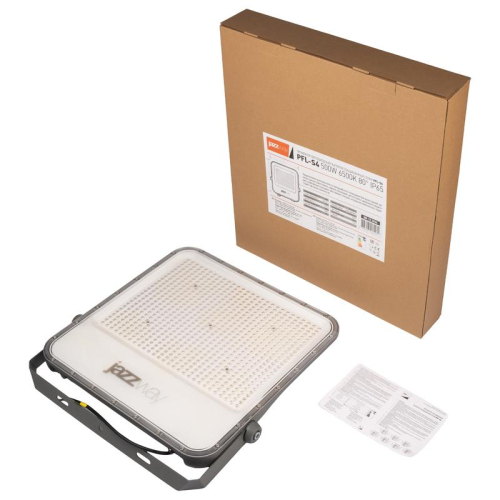 Прожектор светодиодный PFL-S4 500Вт IP65 6500К СДО 80град. сер. Pro+ JazzWay 5064072 фото 7