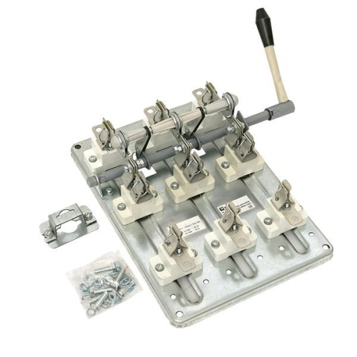 Разъединитель-предохранитель РПБ-1 100А правый привод без ППН Basic EKF rpb-r-100 фото 4