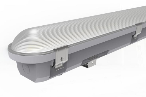 Светильник светодиодный ДСП WP 21 C 20W OP 940 L600 600х85х80мм 20Вт 4000К IP65 пылевлагозащ. бел. Русский Свет 15072123317 фото 2