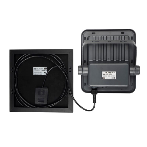 Прожектор светодиодный PFL SOLAR 02 50 6500К GR IP65 ДО с солнечн. панелью и пультом Pro+ JazzWay 5058460 фото 7