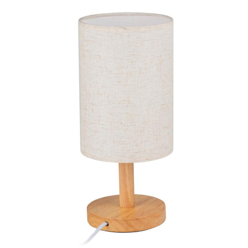 Светильник настольный JH1-01-iv 1х60Вт E27 (основа: натуральное дерево) IP20 JazzWay 5058231 фото 4