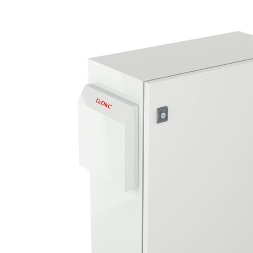 Панель защитная IP56 листовая сталь RAL7035 для вентиляторов и решеток 205х205мм DKC R5RK13 фото 3