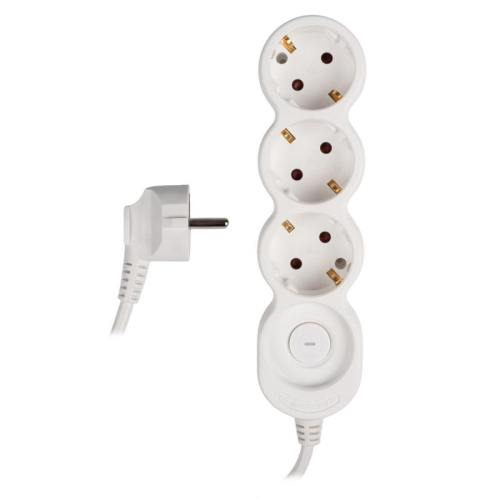 Удлинитель EX-03GS-500 (3х5) заземл. выкл. JazzWay 5065185 Удлинитель EX-03GS-500 (3х5) заземл. выкл. JazzWay 5065185