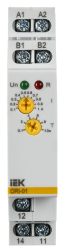 Реле тока ORI 0.1-1А 24-240В AC/24В DC IEK ORI-01-1 фото 3 Реле тока ORI 0.1-1А 24-240В AC/24В DC IEK ORI-01-1 фото 3