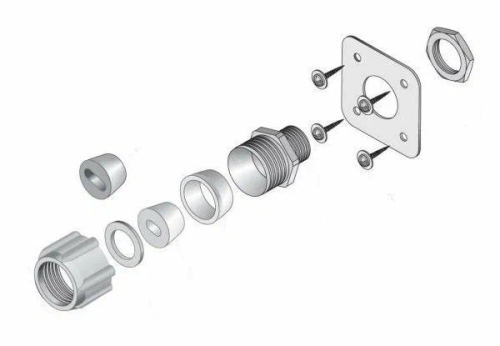 Устройство для ввода кабеля под теплоизоляцию LEK/U ССТ 2187253 Устройство для ввода кабеля под теплоизоляцию LEK/U ССТ 2187253