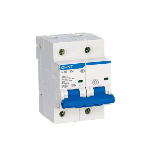 Выключатель автоматический модульный 2п C 63А 10кА NXB-125G CHINT 816092 Выключатель автоматический модульный 2п C 63А 10кА NXB-125G CHINT 816092