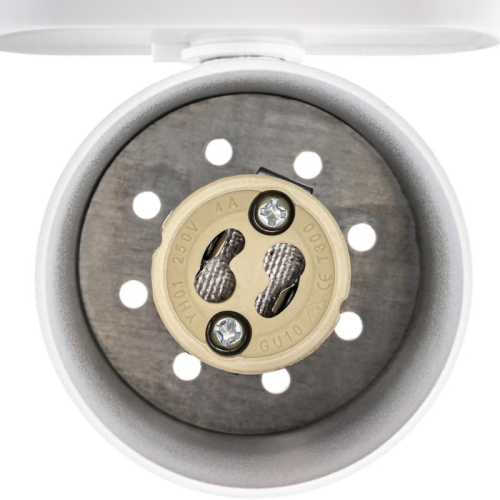 Светильник трековый ARTLINE поворотный 55х55х100мм GU10 230В алюм. 4кв.м бел Ritter 59875 0 фото 8