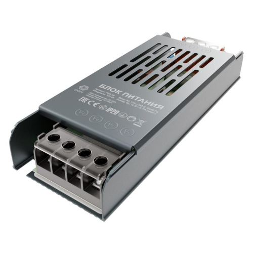 Блок питания 12В 100Вт 8.3 А IP20 138х49х24мм OGM PS3-49 Блок питания 12В 100Вт 8.3 А IP20 138х49х24мм OGM PS3-49