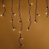 Гирлянда ARD-ICICLE-CLASSIC-5000x500-BLACK-160LED-FLASH Warm (230В 10Вт IP65) Ardecoled 042726