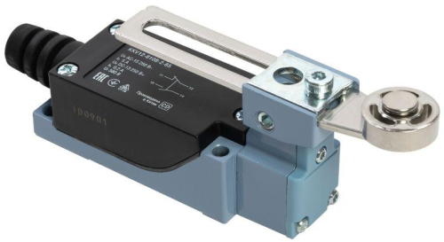 Выключатель концевой КВ-8108 IP65 регулир. рычаг стальн. ролик IEK KKV12-8108-2-65 Выключатель концевой КВ-8108 IP65 регулир. рычаг стальн. ролик IEK KKV12-8108-2-65