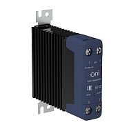 Реле твердотельное SSR1 15А 90-280В AC 24-480В AC с радиатором ONI SSR1-15AA480-RAD