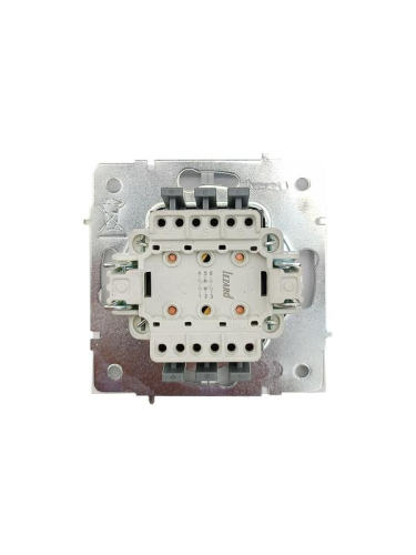 Выключатель проходной 2-кл. СП ZIMA IP20 10А безвинт. зажим бел. LEZARD 704-0288-106QC фото 5