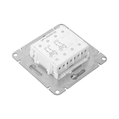 Выключатель перекрестный 2-кл. СП Эпика механизм алюм. EKF UP1-SWA-22 фото 10