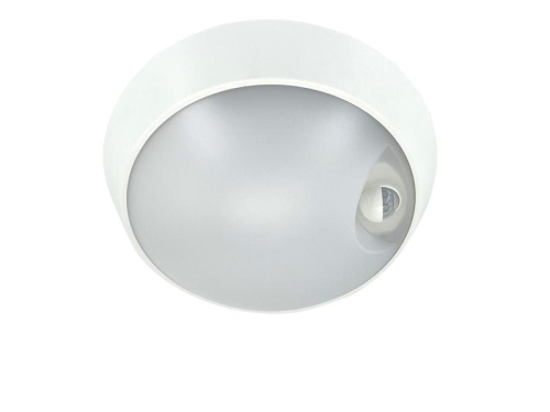 Светильник светодиодный WP 15 C 12W OP 840 D220 WH MDM 220х80мм 12Вт 4000К IP65 ЖКХ круглый пылевлагозащ. с датчиком движения бел. Русский Свет 15071523453 Светильник светодиодный WP 15 C 12W OP 840 D220 WH MDM 220х80мм 12Вт 4000К IP65 ЖКХ круглый пылевлагозащ. с датчиком движения бел. Русский Свет 15071523453