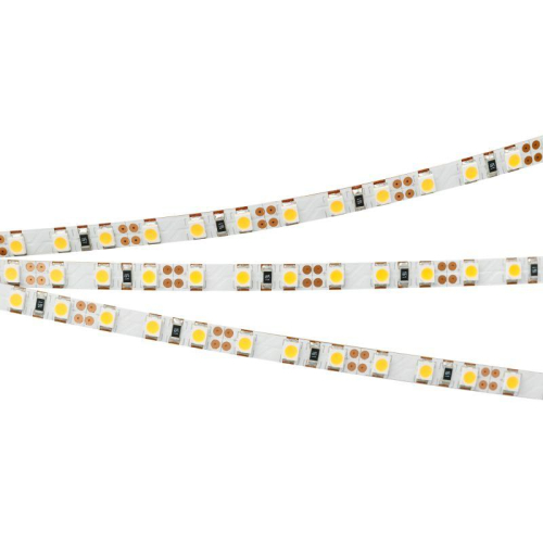 Лента светодиодная RT-A120-5mm 12V Warm 3000К 9.6Вт/м IP20 2835 (уп.5м) Arlight 024114(2)