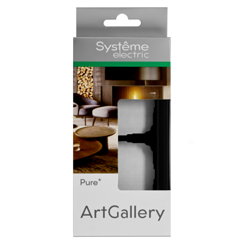 Рамка 2-м ArtGallery Pure матов. органич. стекло черн. SE GAL331002 фото 5 Рамка 2-м ArtGallery Pure матов. органич. стекло черн. SE GAL331002 фото 5