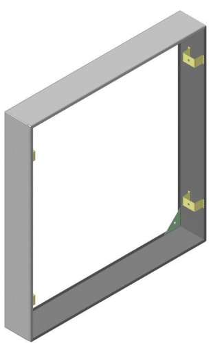 Кожух для навесной установки ЩЭ (серия mb02) Basic EKF mb02-k-bas