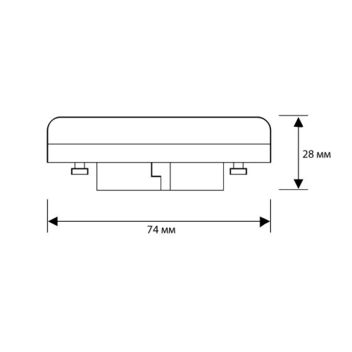 Лампа светодиодная LED15-GX53/845/GX53 15Вт 220В Camelion 13647 фото 2