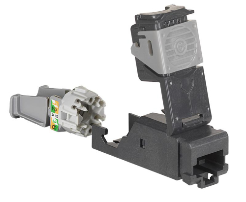 Коннектор 6хRJ45 кат.5Е UTP LCS3 Leg 033753 фото 4 Коннектор 6хRJ45 кат.5Е UTP LCS3 Leg 033753 фото 4
