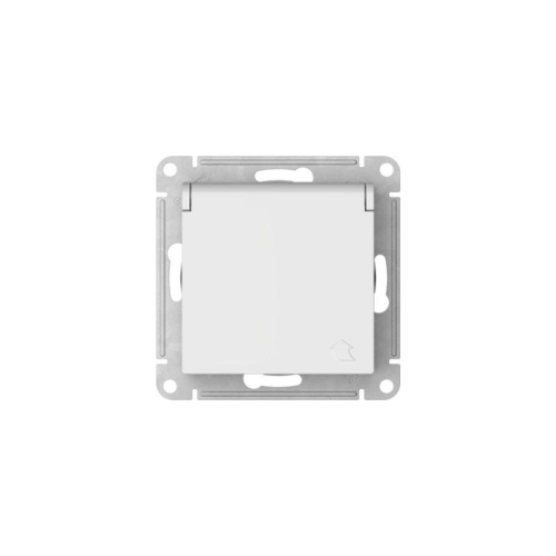 Розетка AtlasDesign 16А IP20 с заземл. защ. шторки с крышкой быстрозажим. клем. механизм бел. SE ATN000146S фото 7