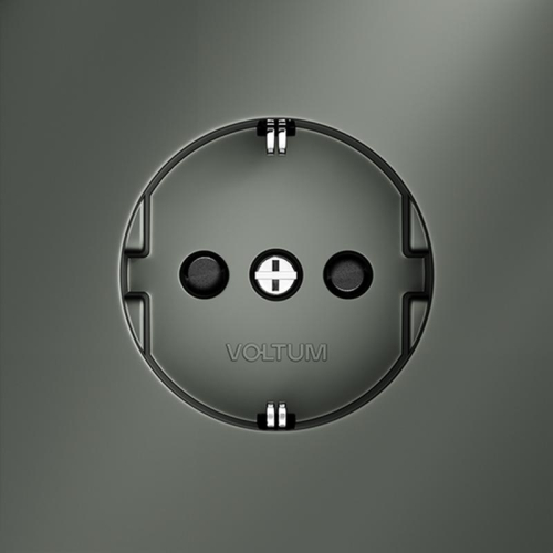 Розетка 1-м СП S70 16А с заземл. защ. шторки механизм титан Voltum VLS040206 фото 3 Розетка 1-м СП S70 16А с заземл. защ. шторки механизм титан Voltum VLS040206 фото 3