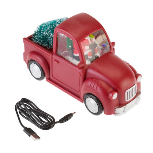 Светильник декоративный "Машина" с подсветкой и конфетти питание от USB Neon-Night 501-169 фото 2 Светильник декоративный "Машина" с подсветкой и конфетти питание от USB Neon-Night 501-169 фото 2