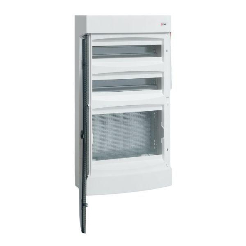 Щит комбинированный Unix 2х18мод. + 1 монтаж. плата 4 габарит IP41 прозр. дверь PROxima EKF ux-2x18+1m-n фото 7