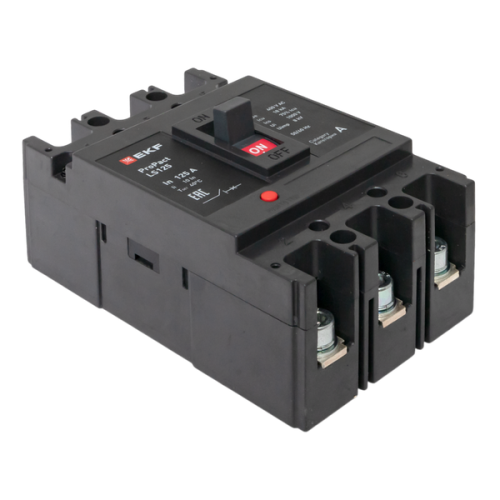 Выключатель автоматический 3п 125А 18кА LS125 ProPact EKF mccb-125-18-3-125-ls фото 11