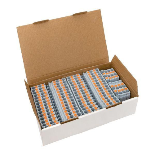 Колодка клеммная пружинная 6 Push-in 4 вывода сер. EKF PIT-6-4 фото 2 Колодка клеммная пружинная 6 Push-in 4 вывода сер. EKF PIT-6-4 фото 2