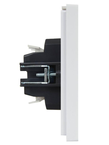 Выключатель проходной 2-кл. СП FORTE&PIANO 10А FP208 с индикацией бел. IEK FP-V22-1-10-1-K01 фото 4