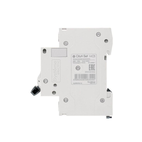 Выключатель автоматический модульный 2п B 50А 4.5кА City9 Set 230В SE C9F14250 фото 4 Выключатель автоматический модульный 2п B 50А 4.5кА City9 Set 230В SE C9F14250 фото 4