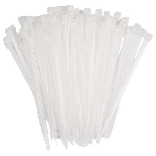 Хомут кабельный (стяжка) PCT 3.6х100-100WH 3.6х100 PA6.6 бел. (уп.100шт) JazzWay 5053700 фото 5