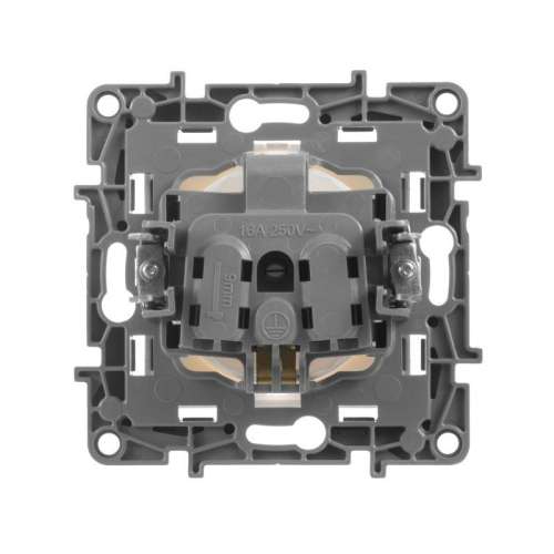 Розетка 1-м СП Etika 16А IP20 250В 2P+E с заземл. немецк. стандарт винтов. клеммы механизм бел. IEK 672221 фото 6 Розетка 1-м СП Etika 16А IP20 250В 2P+E с заземл. немецк. стандарт винтов. клеммы механизм бел. IEK 672221 фото 6